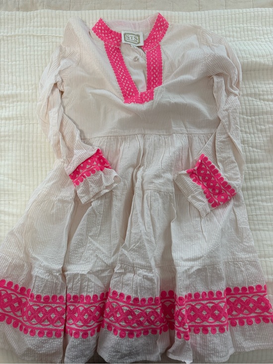Sail to Sable Dresses & Skirts - Sail to Sable- pink seersucker dress